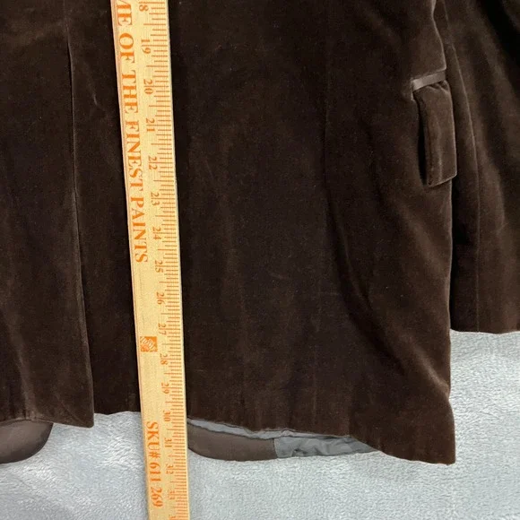 VTG 1970s After Six Tuxedo Mens 40R Jacket Velvet Formal Jacket Preppy USA Made‎ - Picture 13 of 14